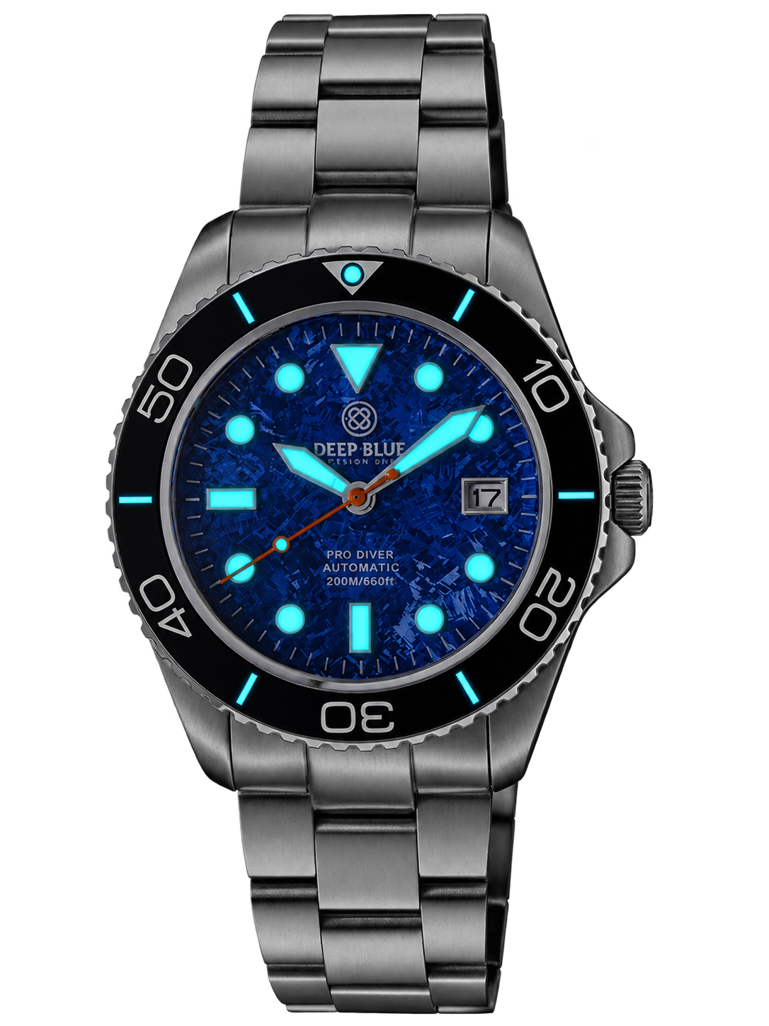 Pro Diver 200 — Reflex Blue Titanium