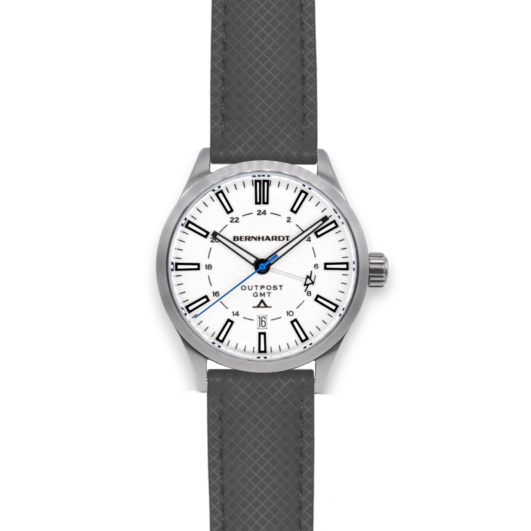 FKM No-Tail Deployant Strap - Gray - 20mm