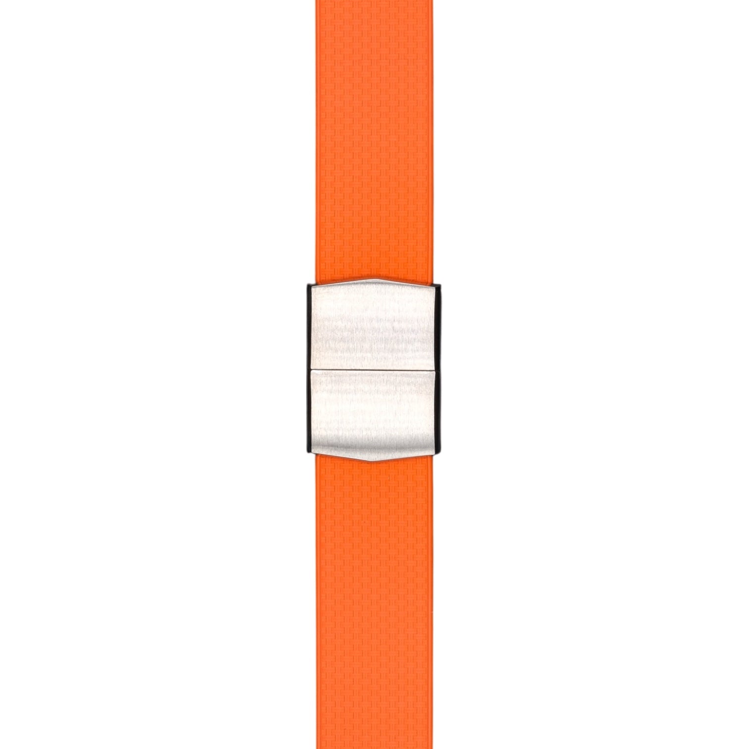 FKM Butterfly Deployant Strap - Orange - 20mm