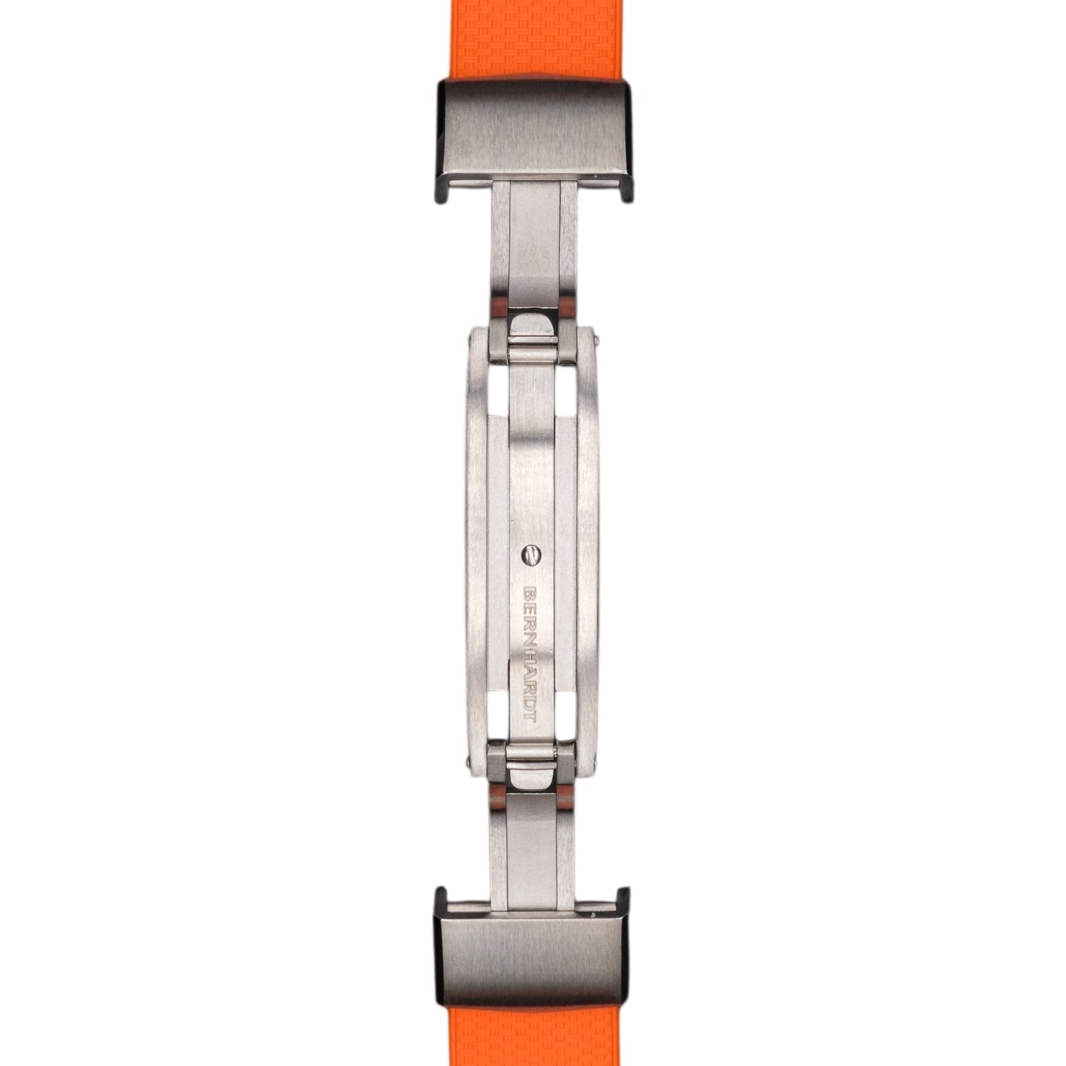 FKM Butterfly Deployant Strap - Orange - 20mm