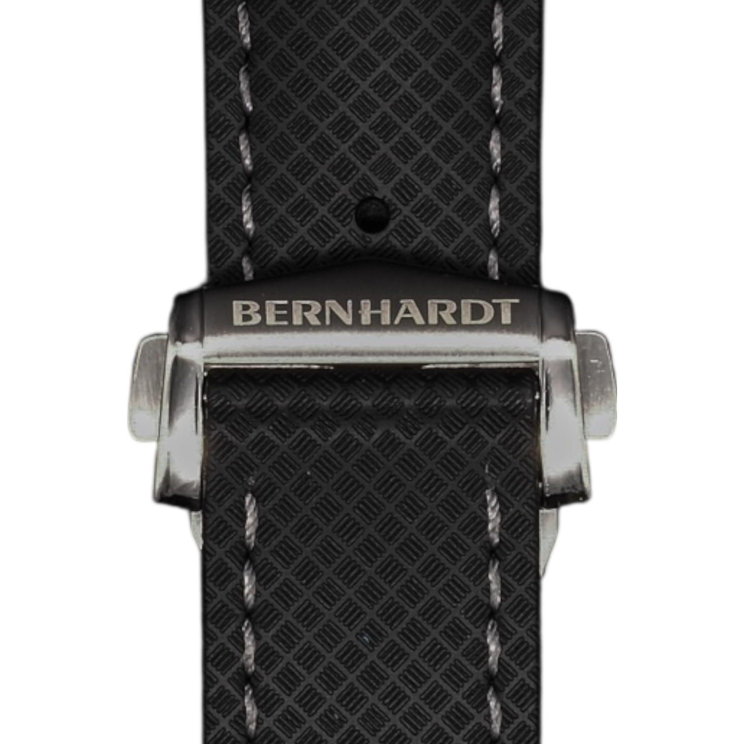 FKM No-Tail Deployant Strap - Black - 20mm