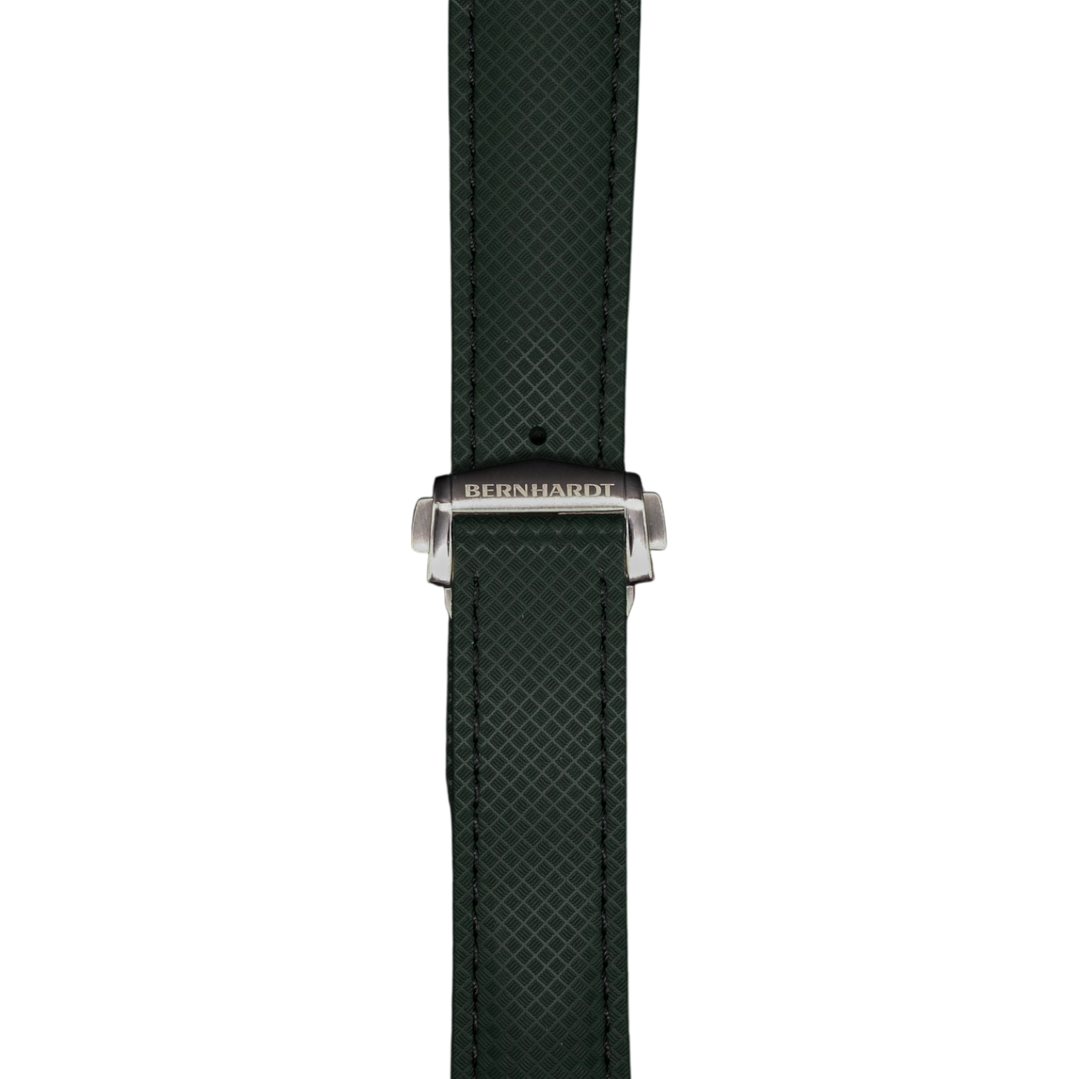 FKM No-Tail Deployant Strap - Green - 20mm