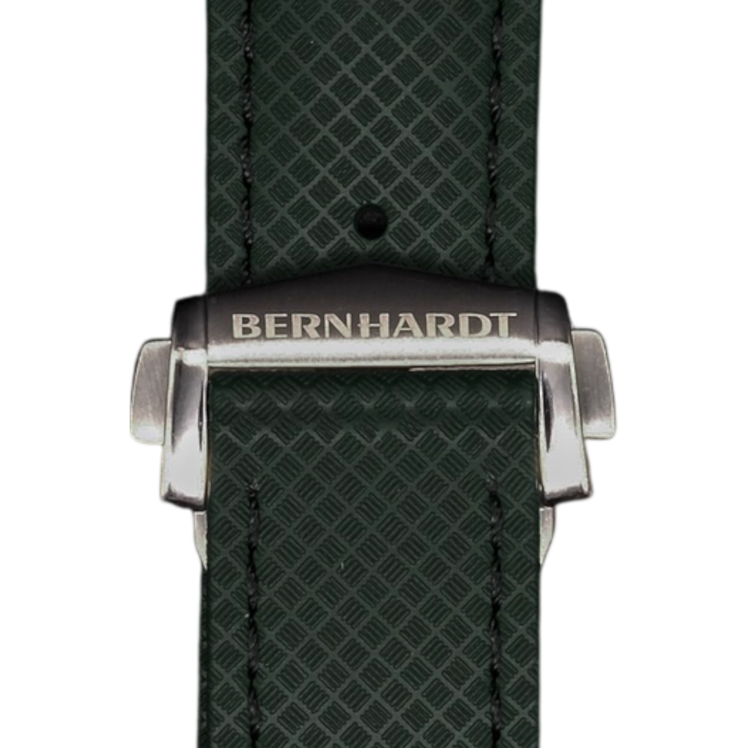 FKM No-Tail Deployant Strap - Green - 20mm