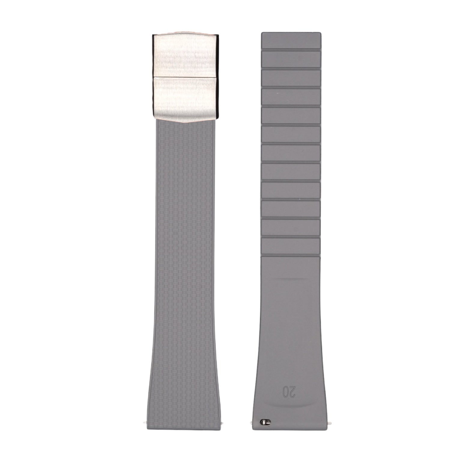 FKM Butterfly Deployant Strap - Gray - 20mm