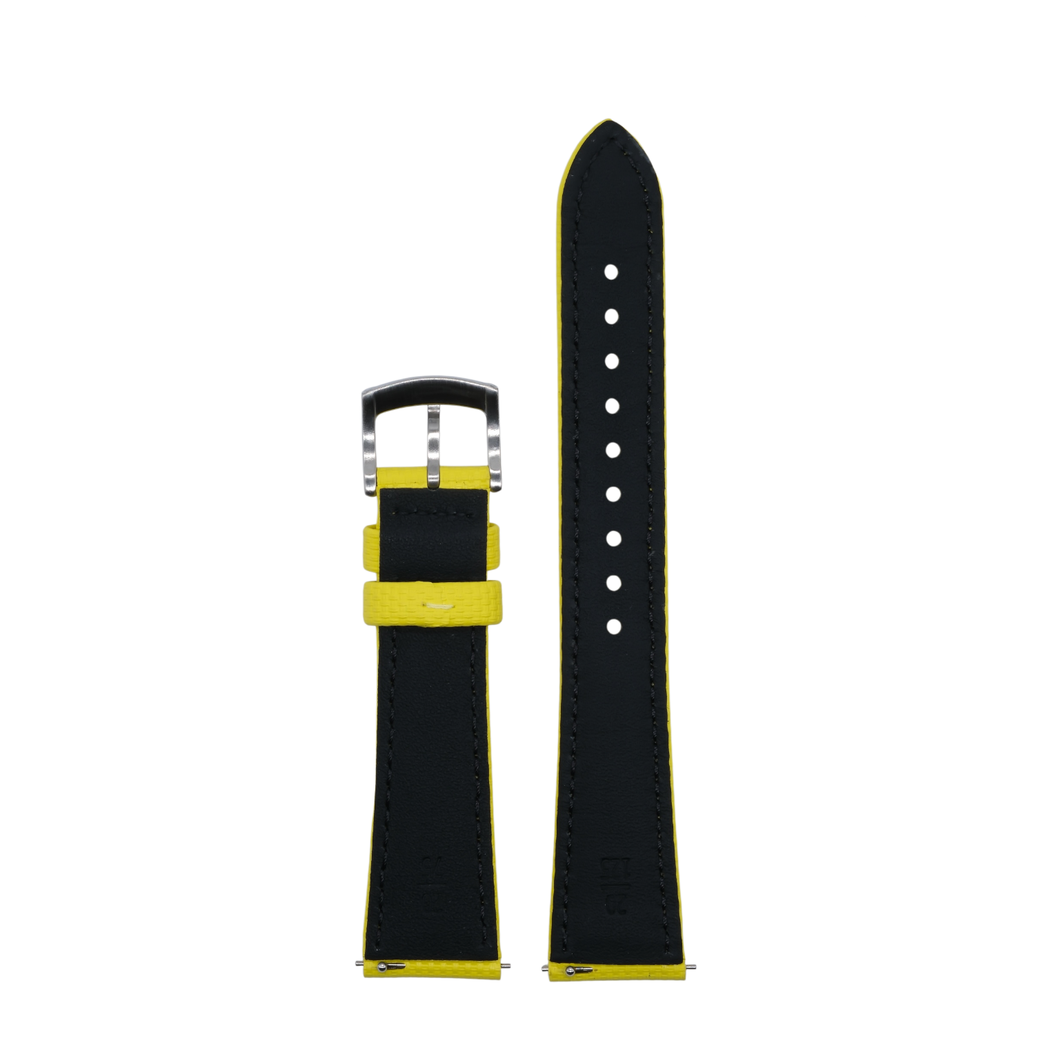 FKM Sailcloth Strap - Yellow - 20mm
