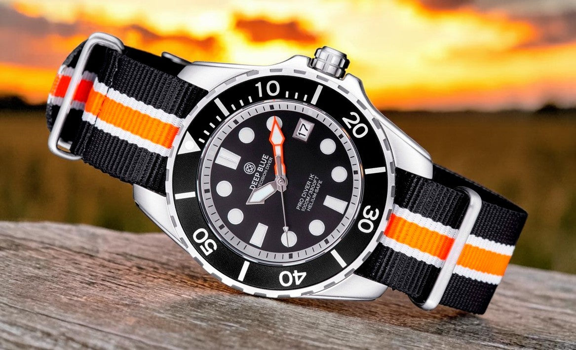 Pro Diver 1000 — All Purpose Black (White Dial Ring)