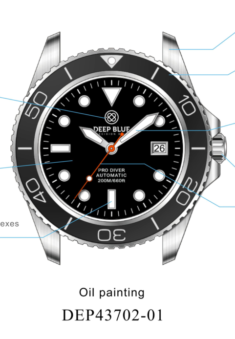 Pro Diver 200 — Black