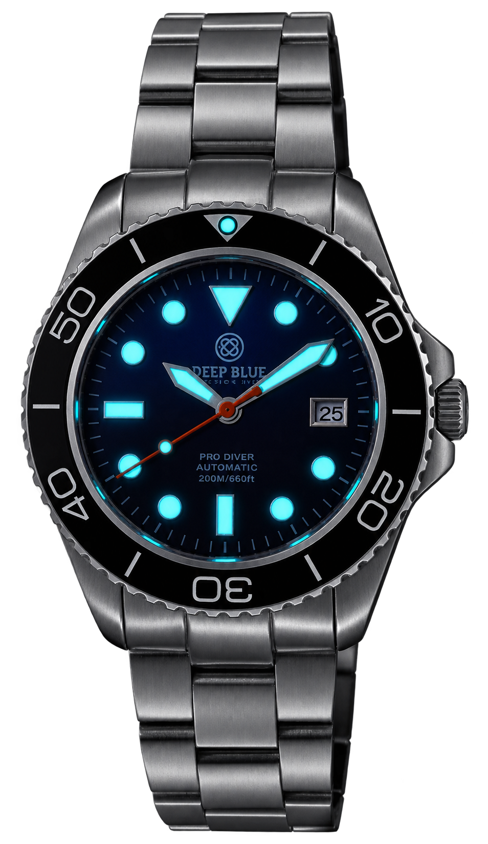 Pro Diver 200 — Gradient Black/Blue