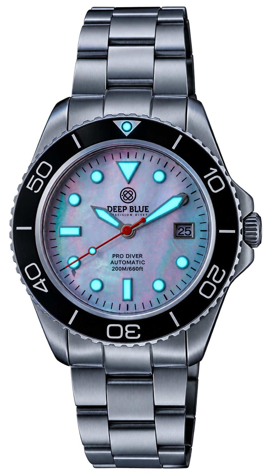 Pro Diver 200 — White Mother-of-Pearl
