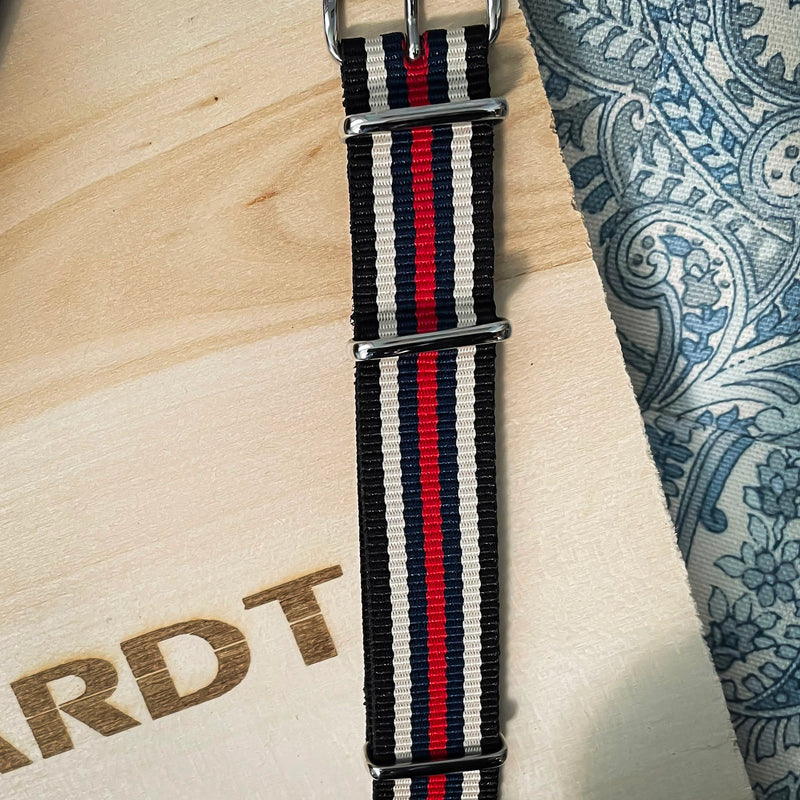 Garnet Red Nylon Strap - 001