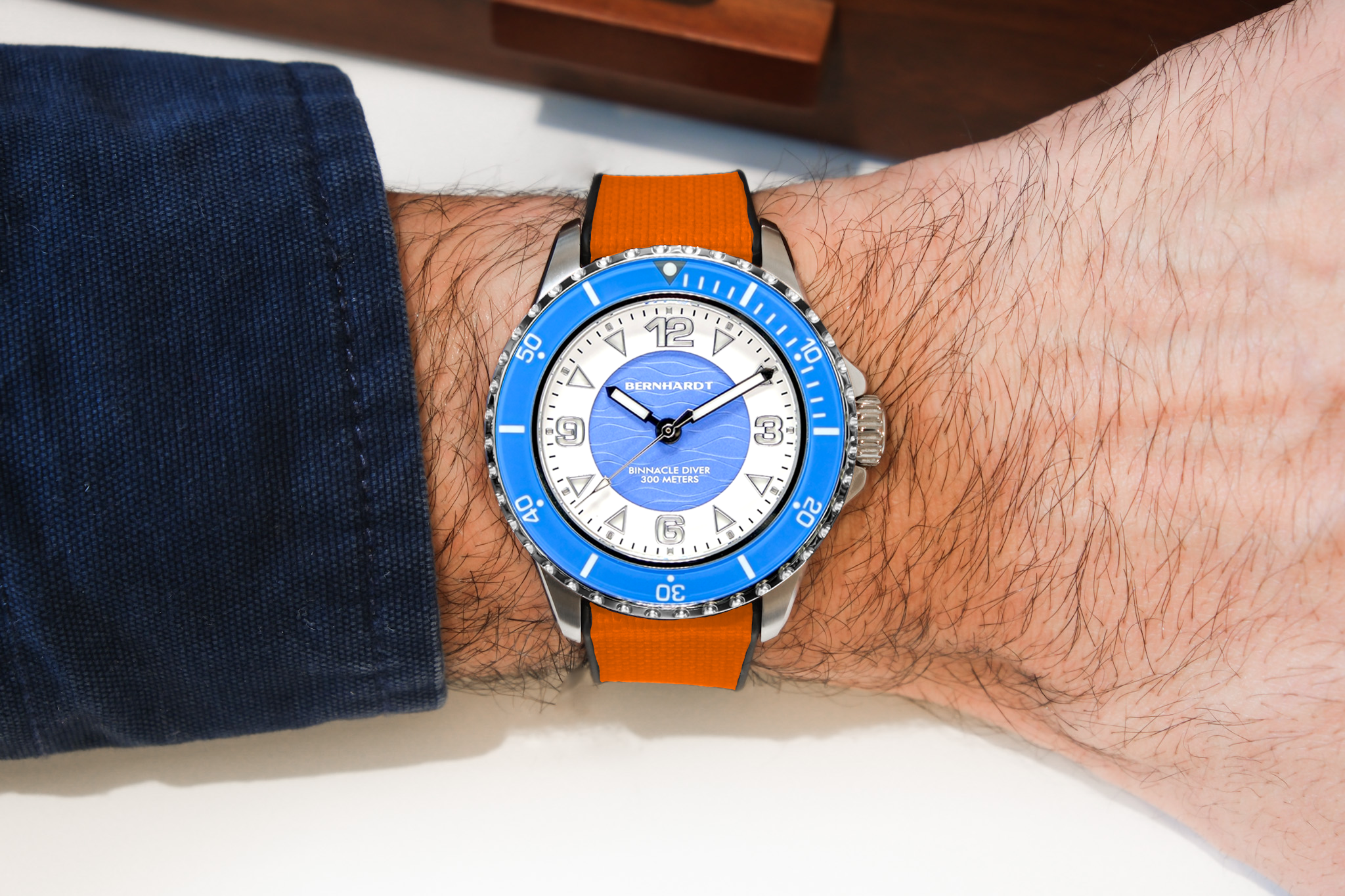 #add a strap (optional)_orange fkm strap