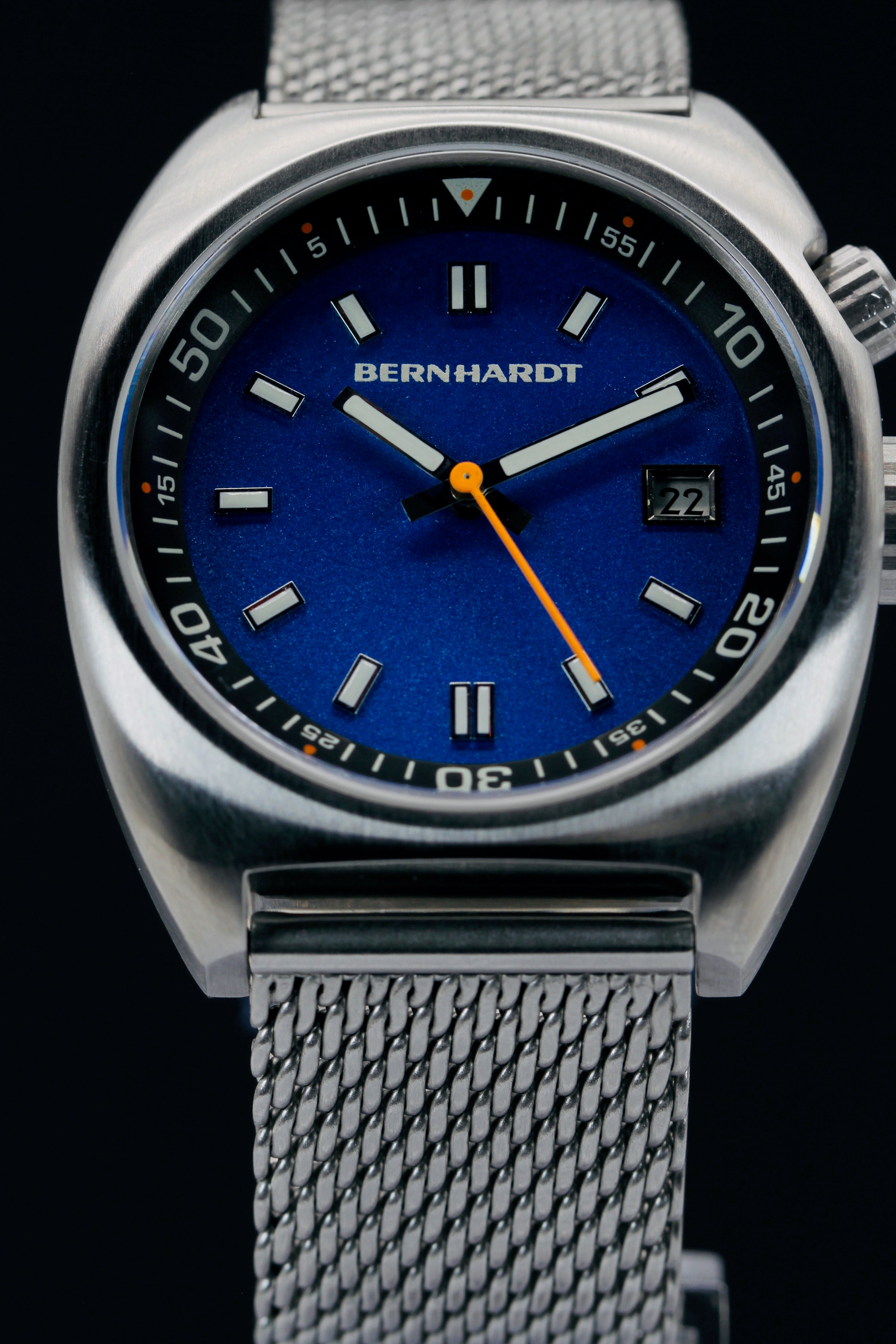Binnacle Timer - Regent Blue (in-house painted and printed dial)