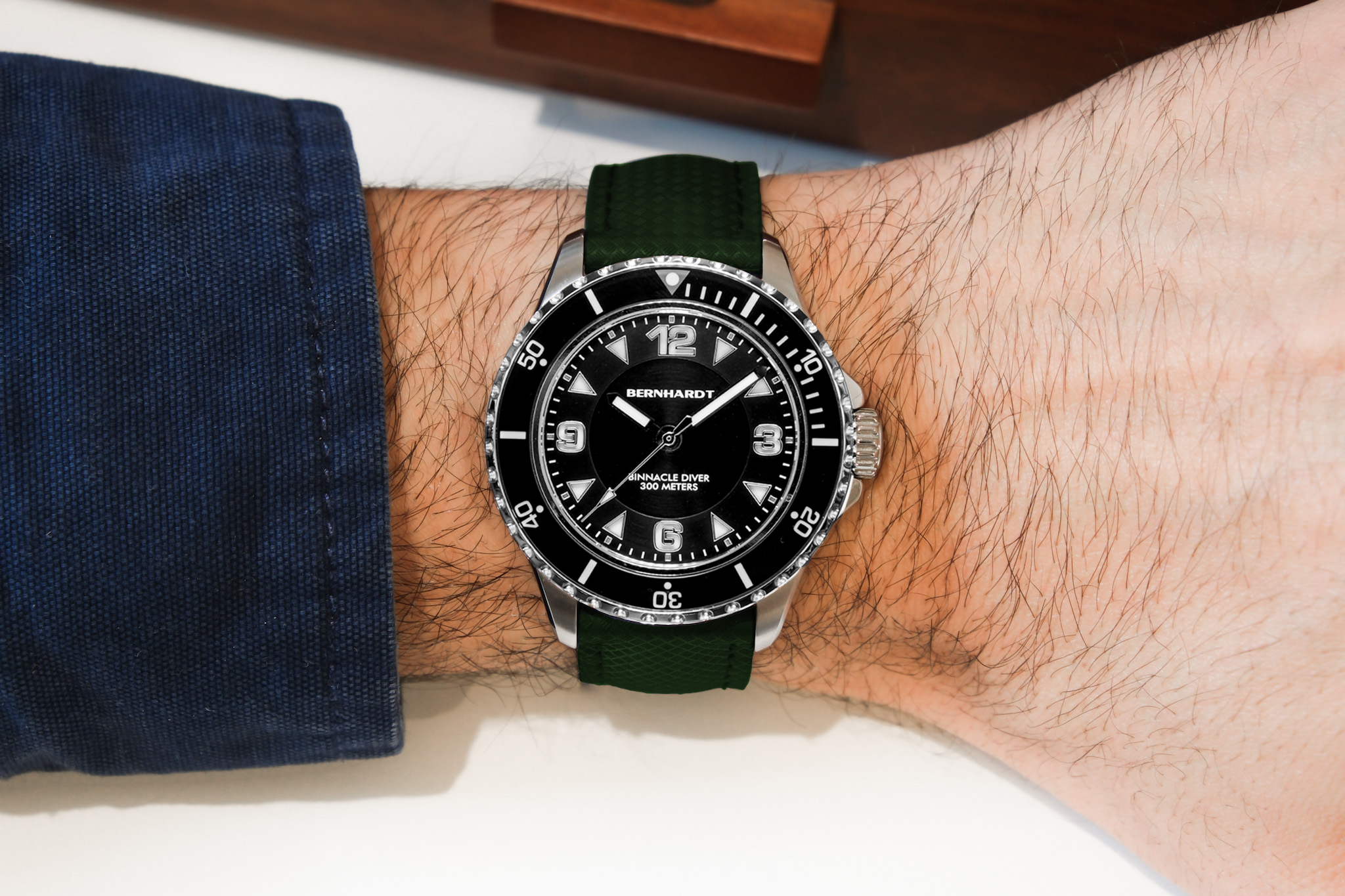 #add a strap (optional)_gray fkm no-loop deployant strap