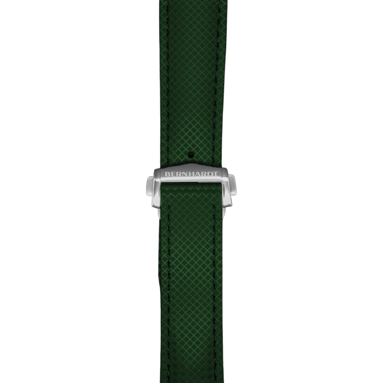 FKM No-Tail Deployant Strap - Green - 20mm