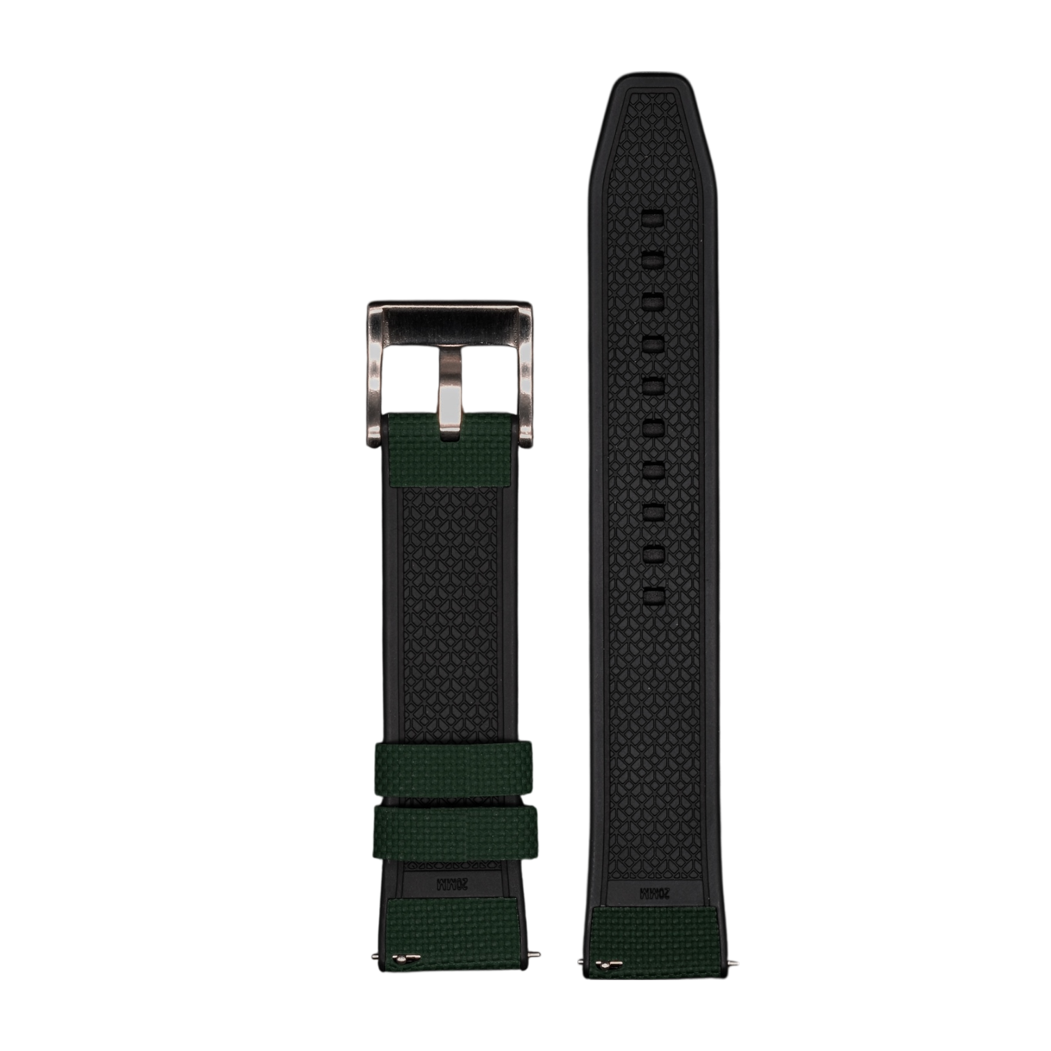 Classic Buckle Strap - Green - 20mm