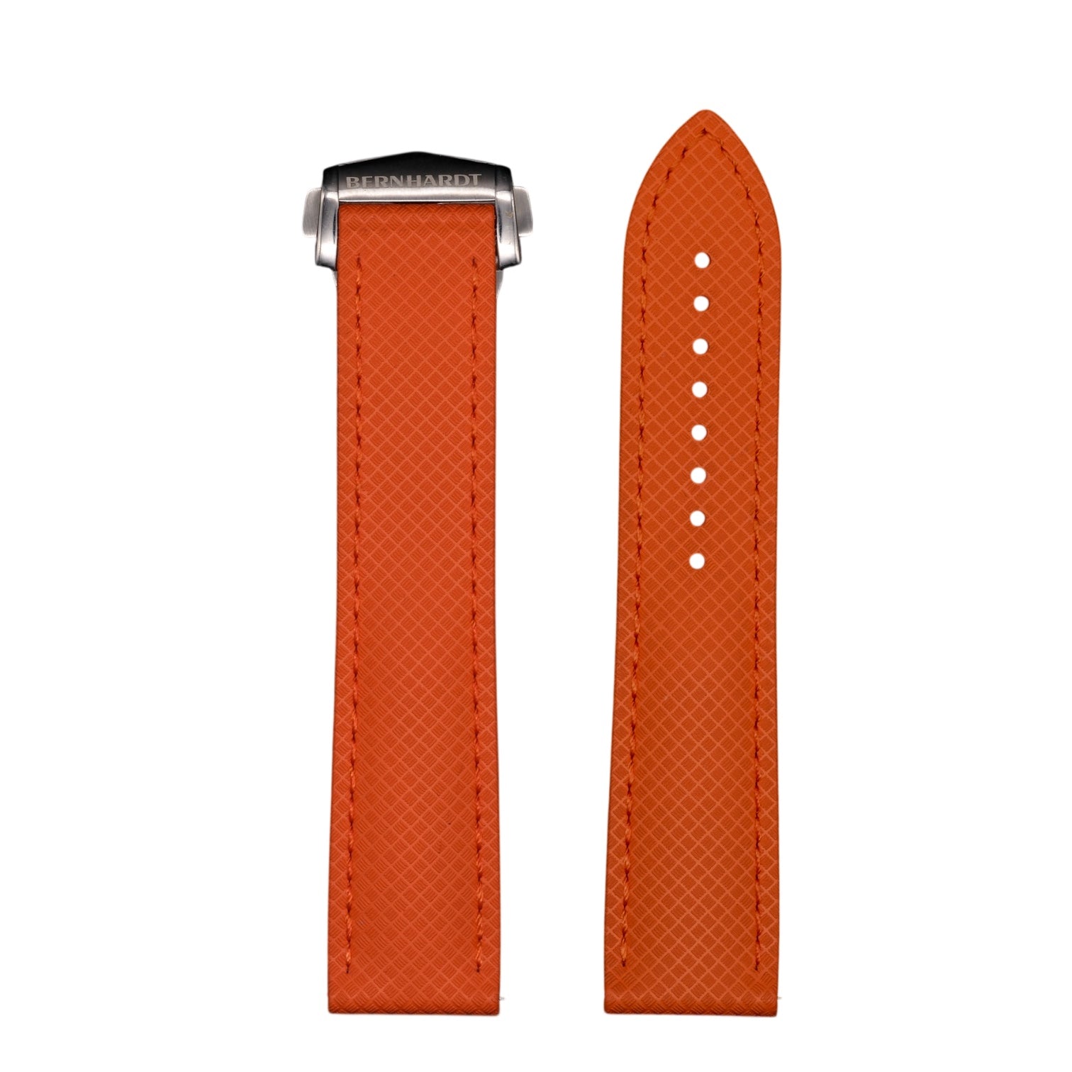 FKM Deployant Strap - Orange - 20mm