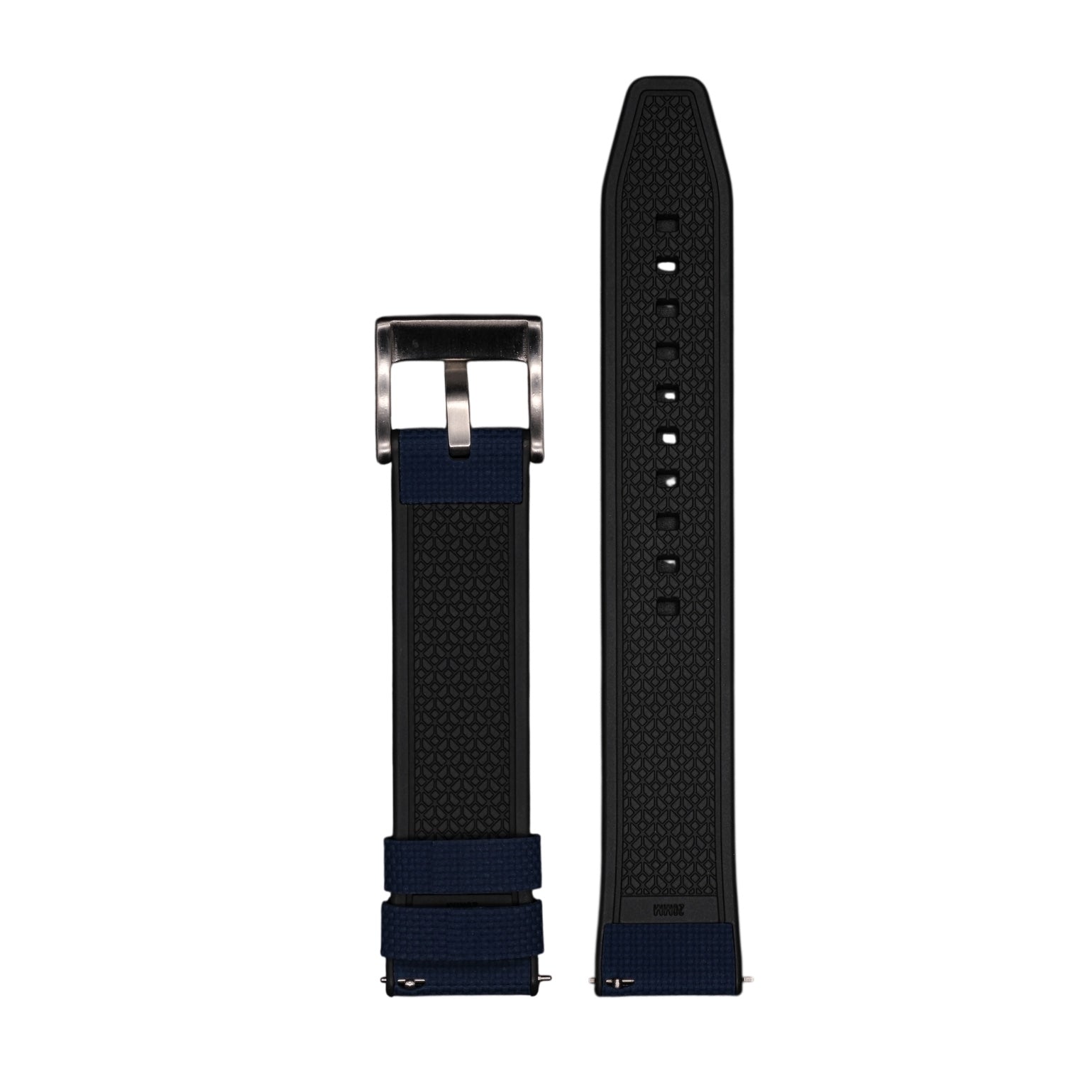 Classic Buckle Strap - Navy - 20mm