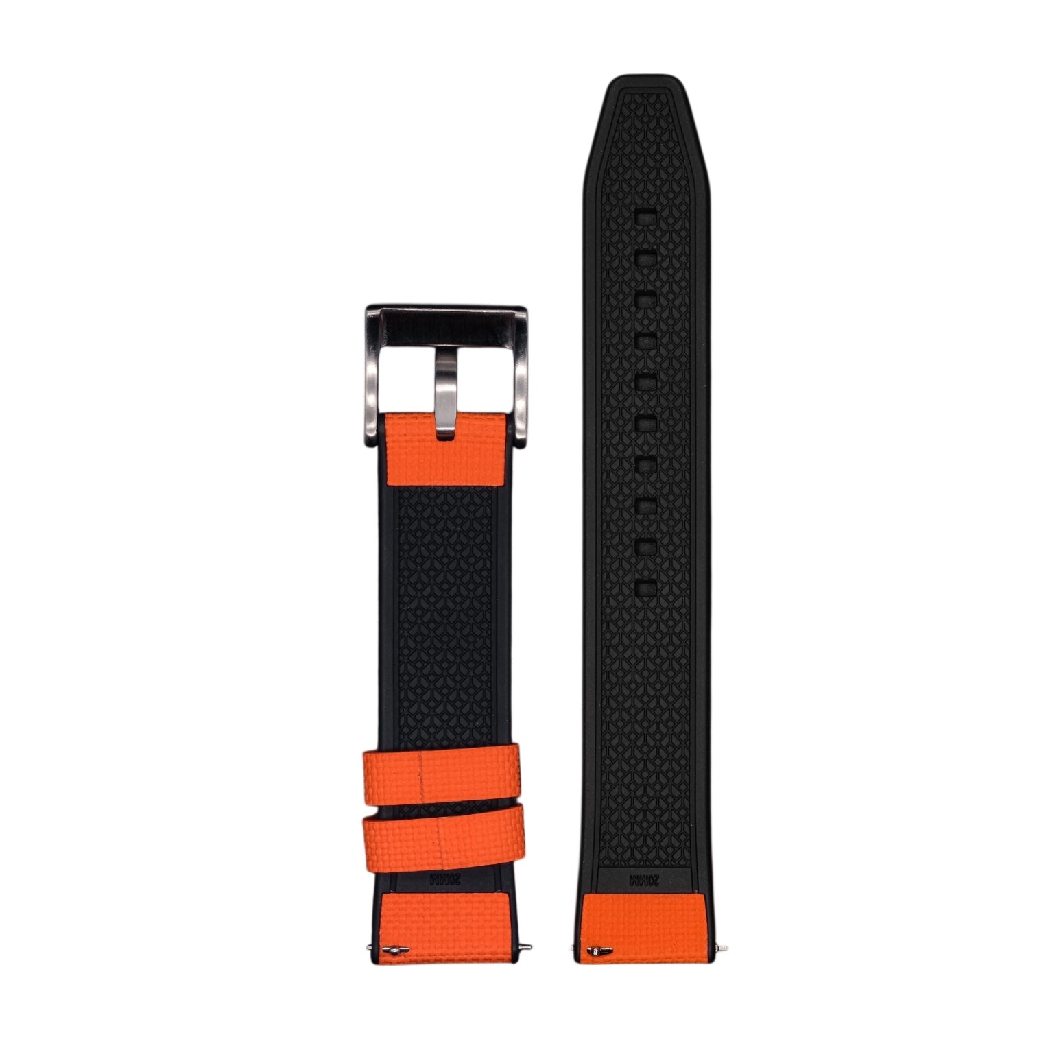 Classic Buckle Strap - Orange - 20mm