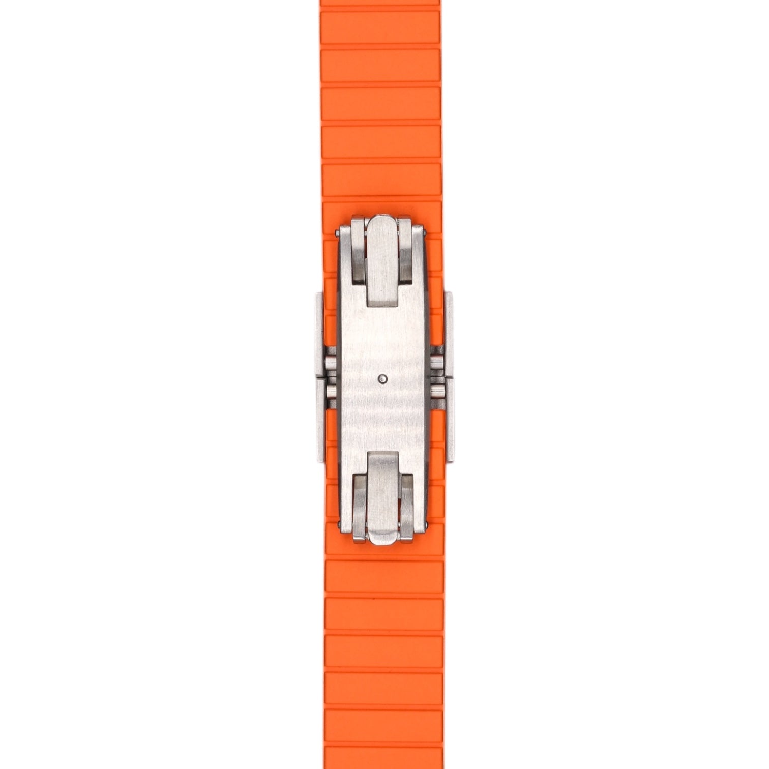 FKM Butterfly Deployant Strap - Orange - 20mm