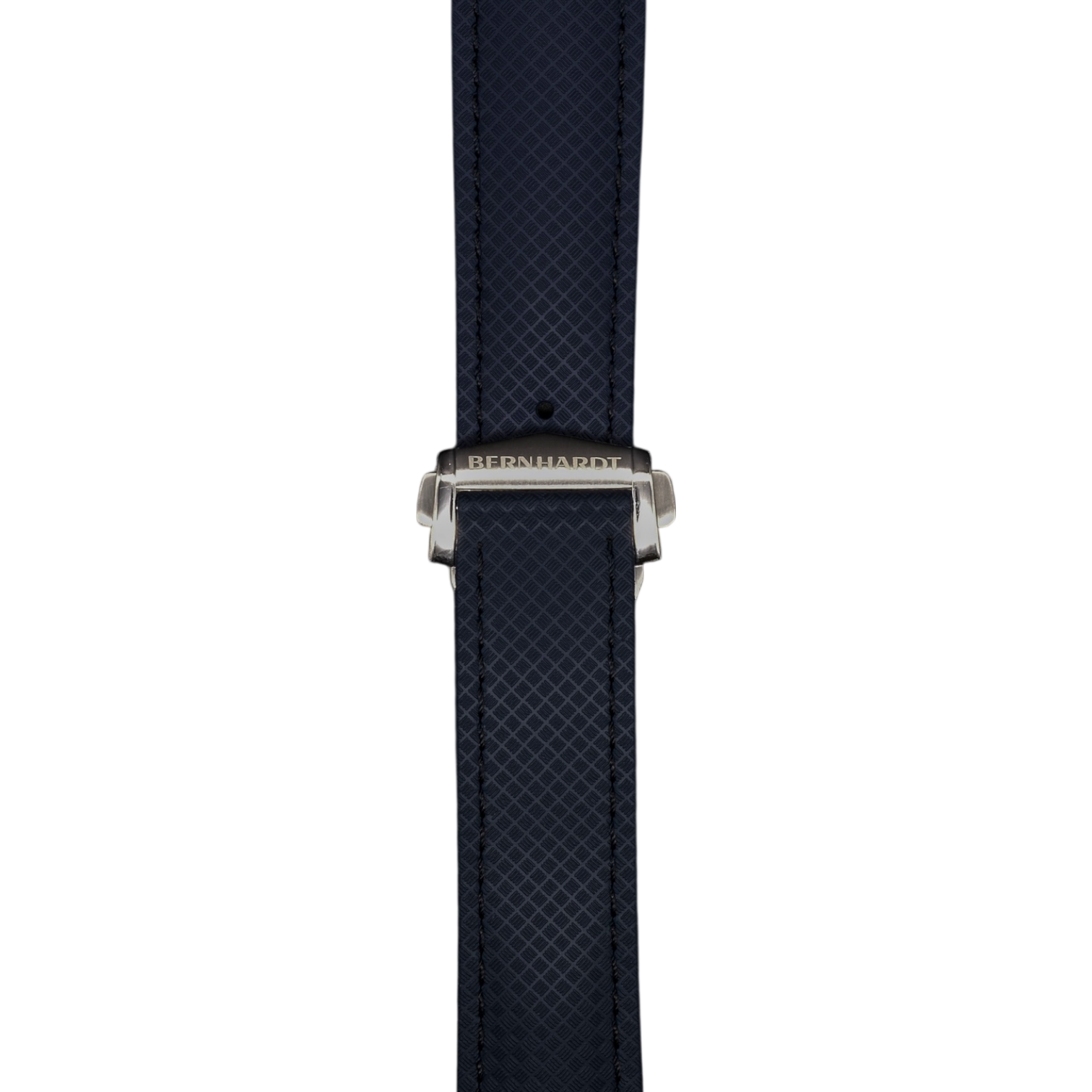 FKM No-Tail Deployant Strap - Navy - 20mm