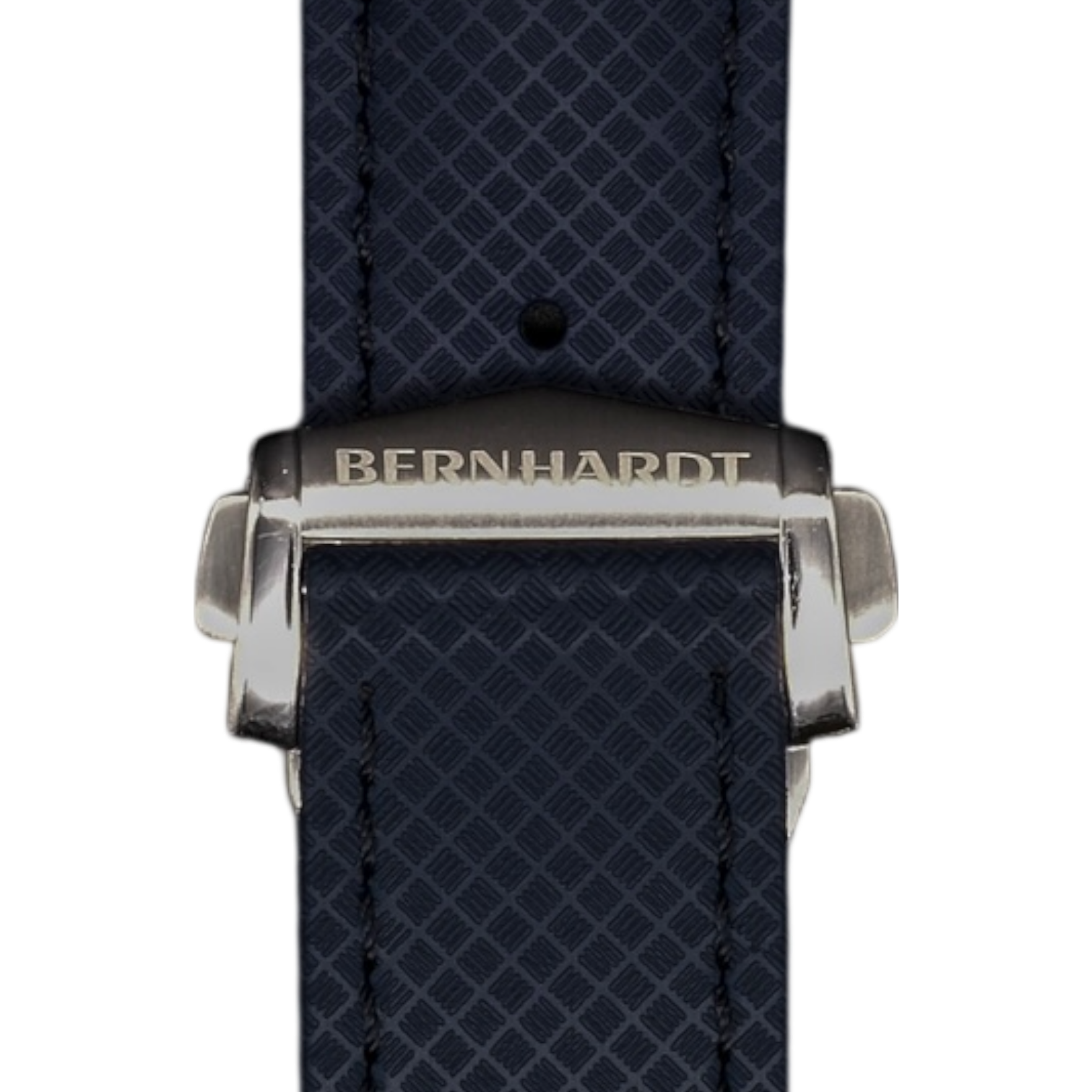 FKM No-Tail Deployant Strap - Navy - 20mm