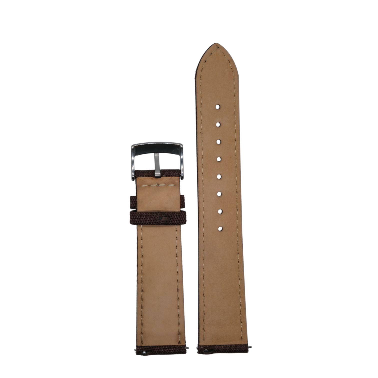 TBD - Canvas Strap - Brown - 20mm