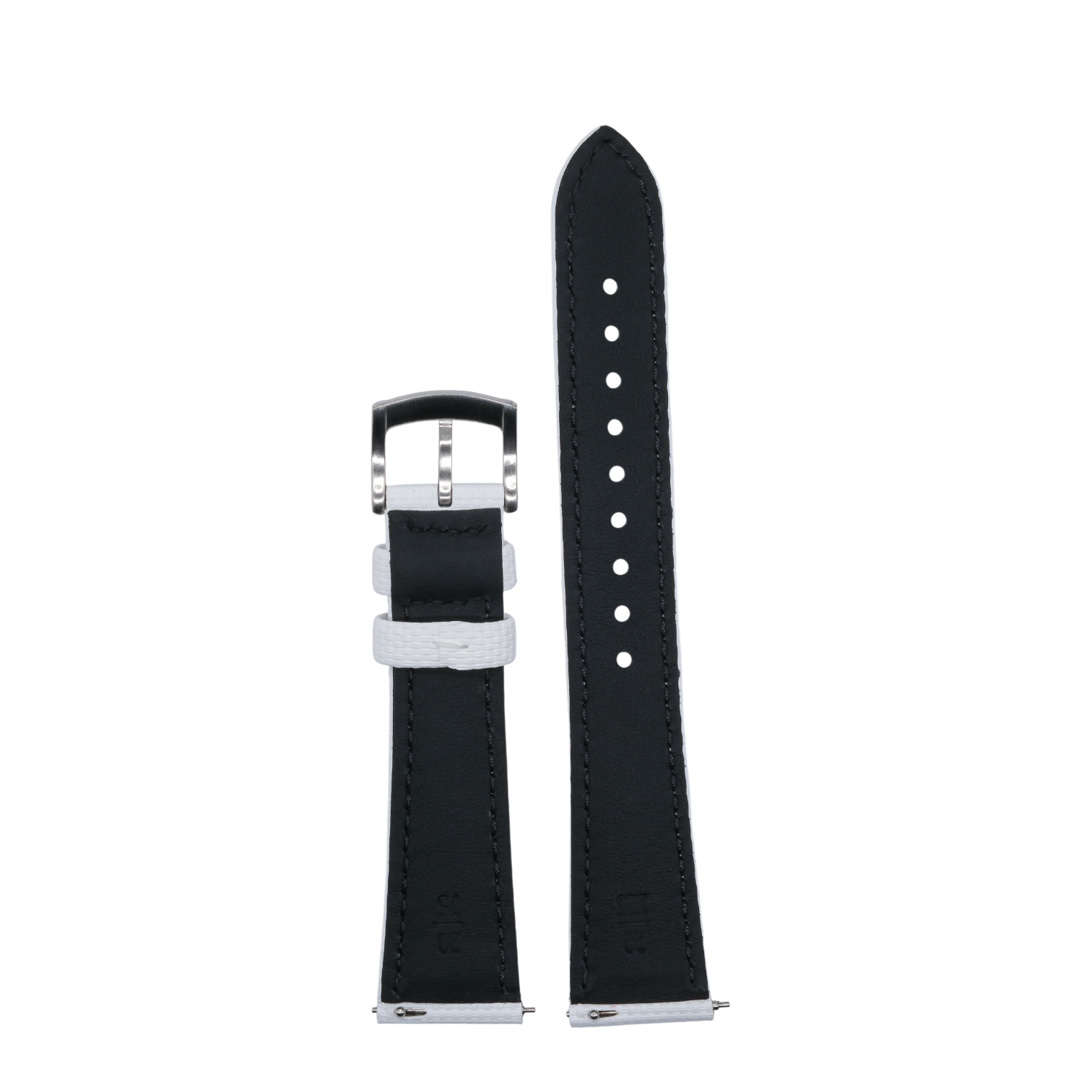 FKM Sailcloth Strap - White - 20mm