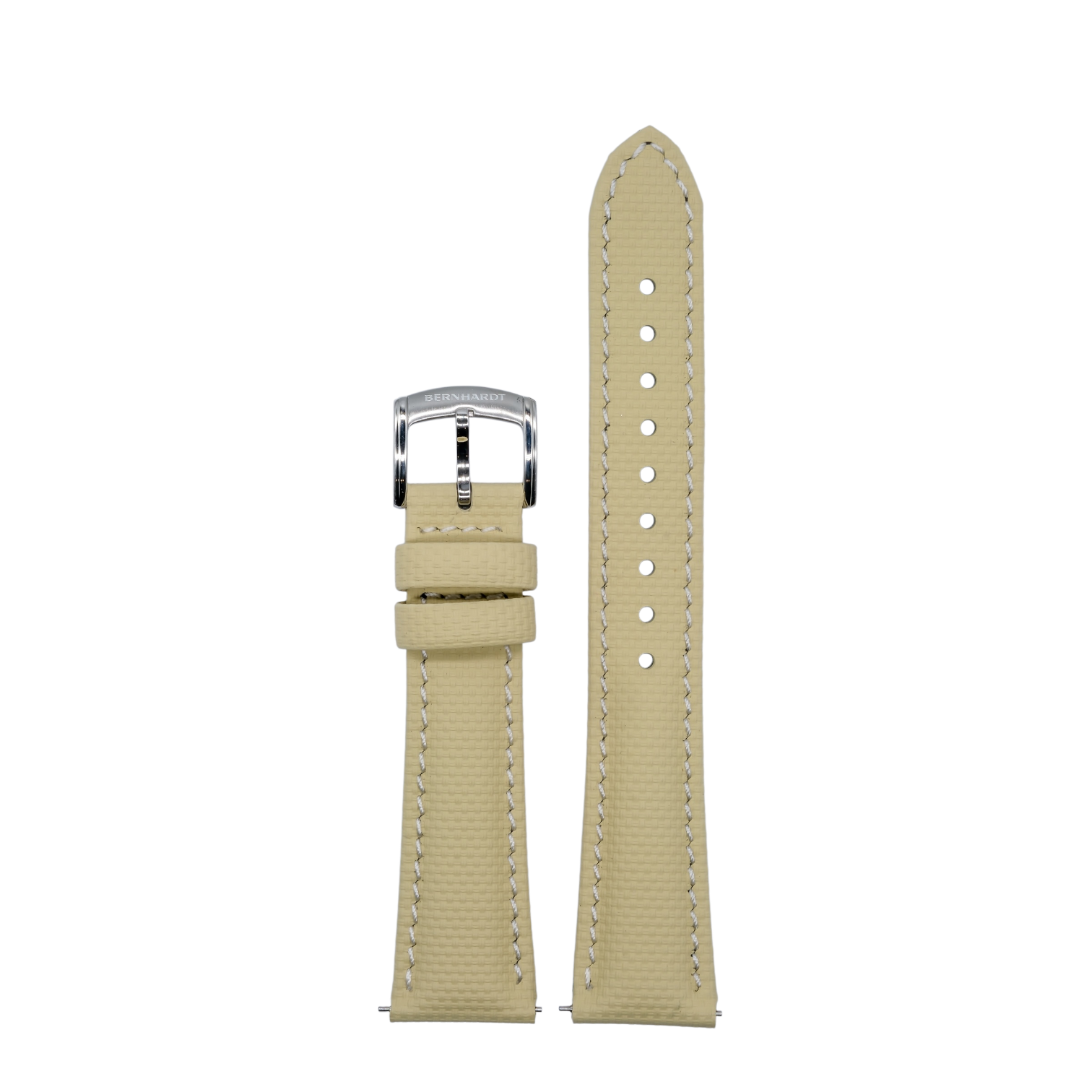 FKM Sailcloth Strap - Off-White - 20mm