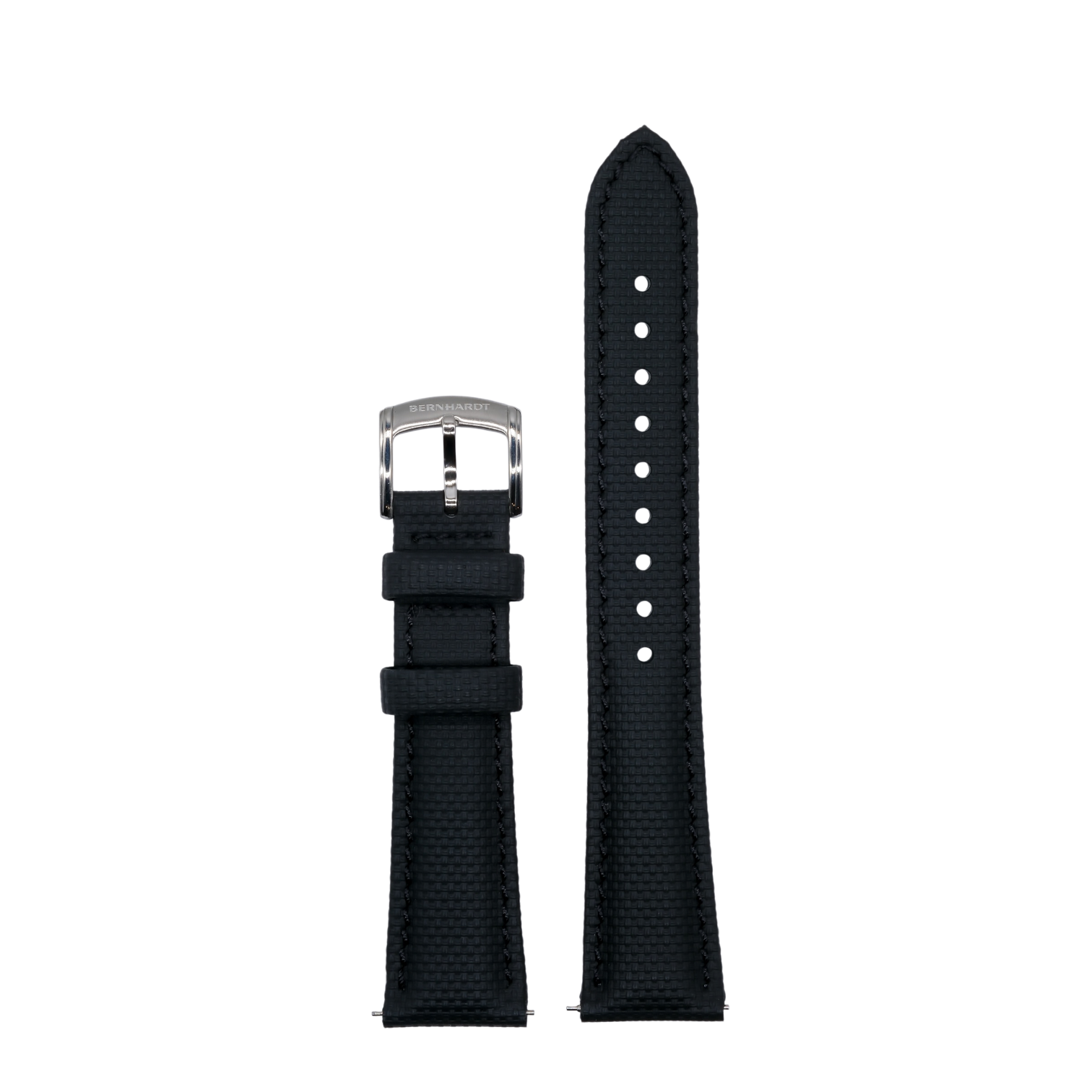 FKM Sailcloth Strap - Black - 20mm