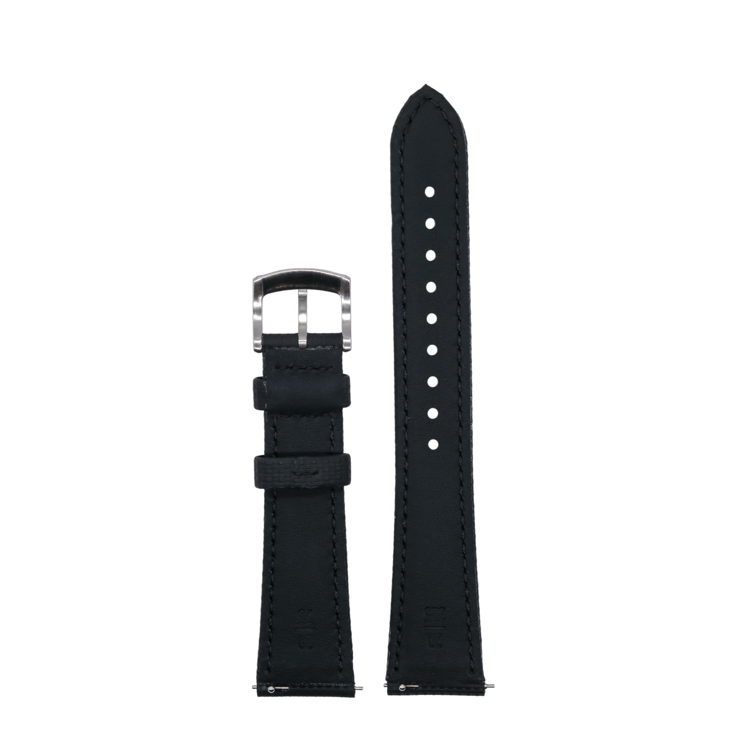FKM Sailcloth Strap - Black - 20mm