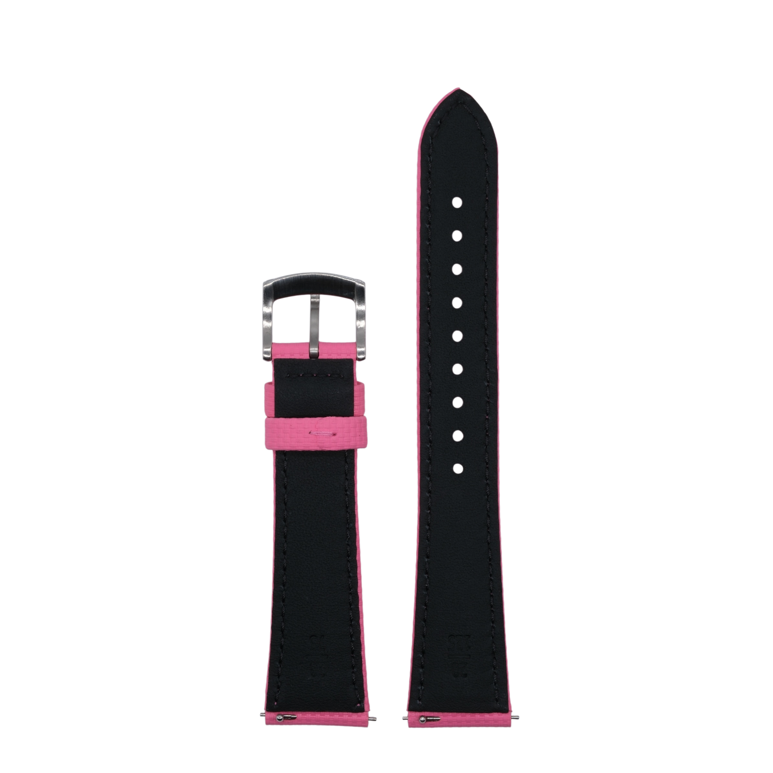 FKM Sailcloth Strap - Pink - 20mm