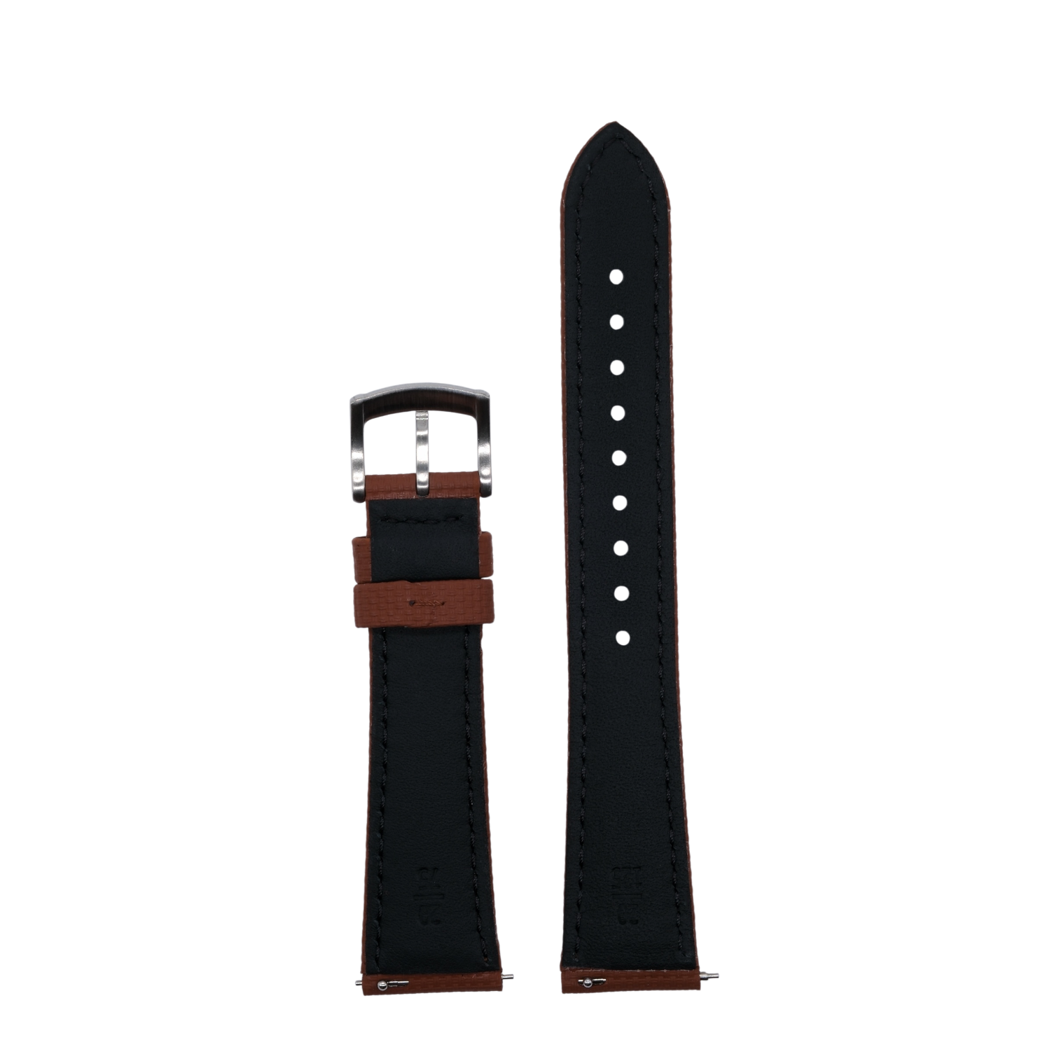 FKM Sailcloth Strap - Brown - 20mm