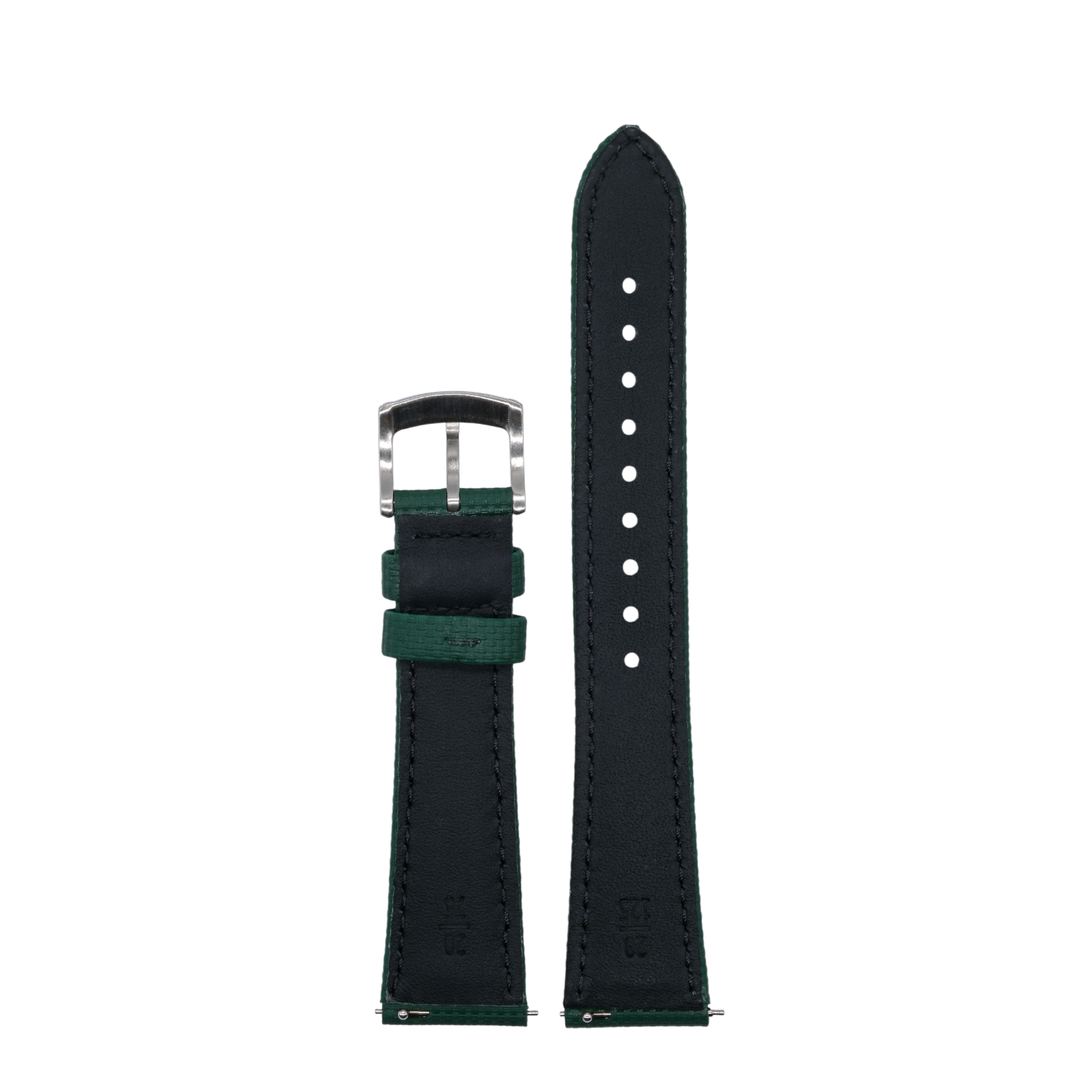 FKM Sailcloth Strap - Green - 20mm