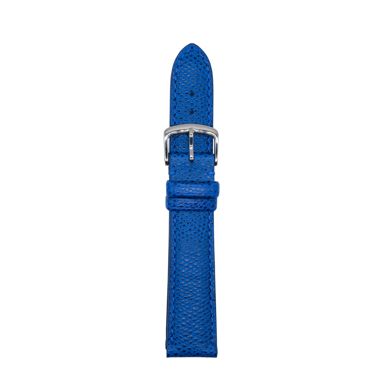 Made in USA Epsom Leather Strap - Blue - 20mm