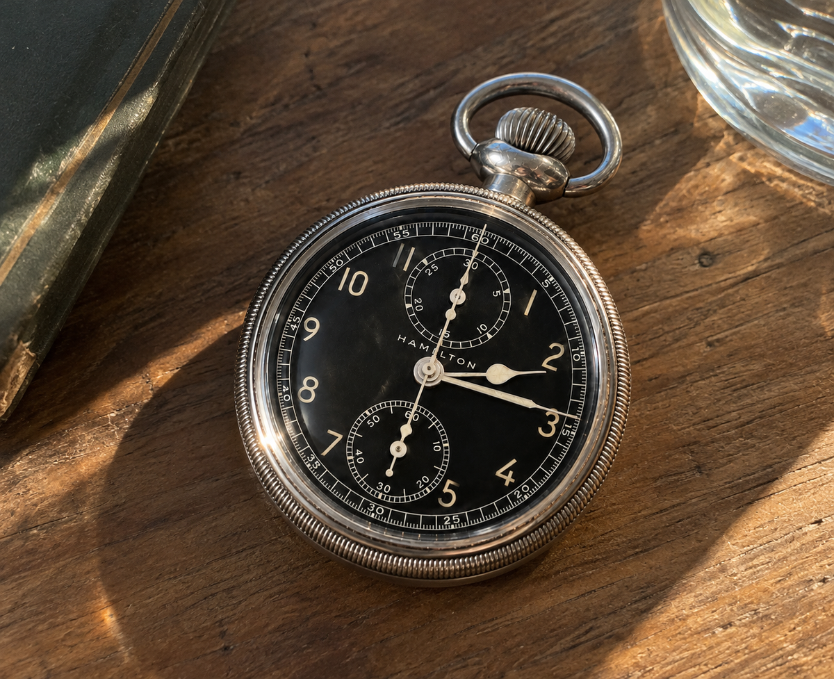 Hamilton Model 23 - Pocketwatch, Luminous Hands