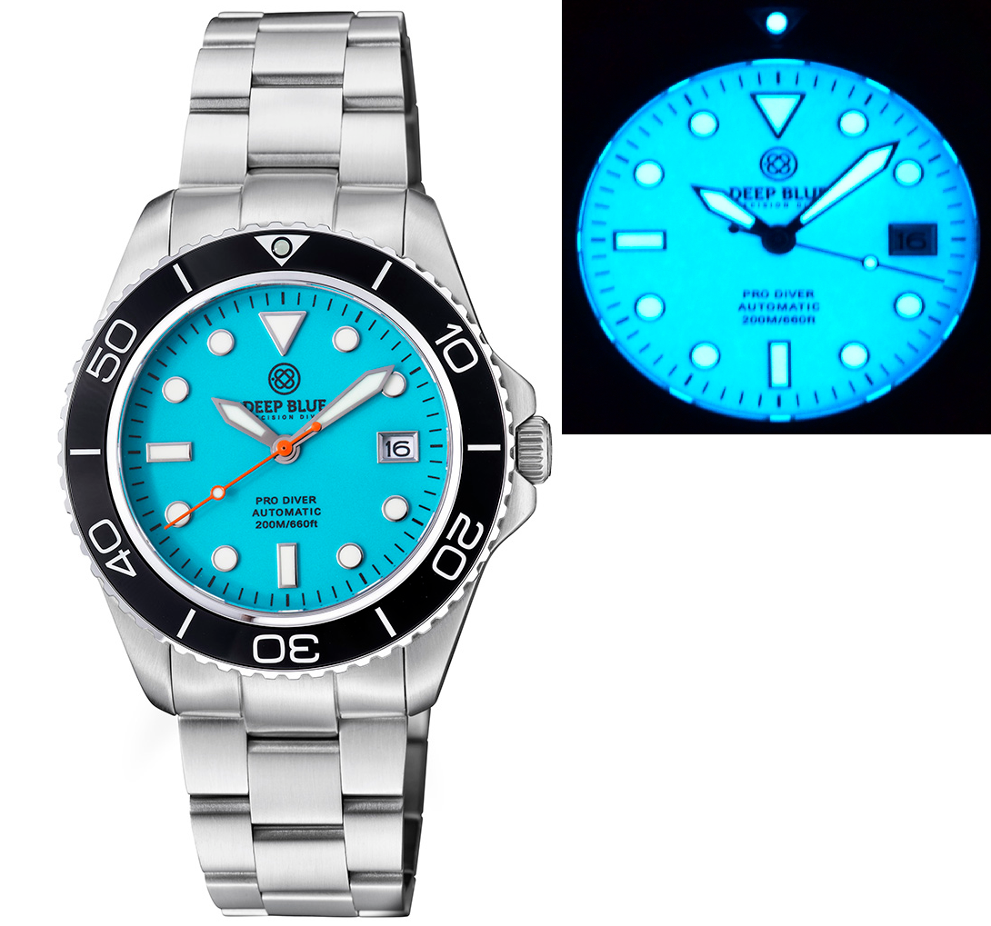Pro Diver 200 — Blue Full Lume