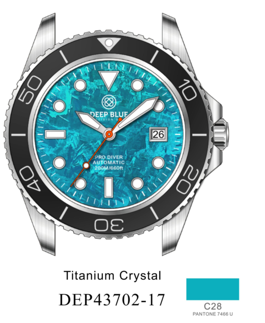 Pro Diver 200 — Deep Jade Titanium