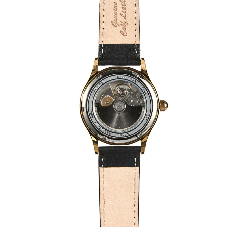 Captain's Watch - Black/Gold