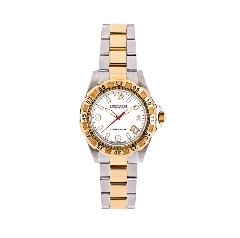 Field Diver - White/Gold