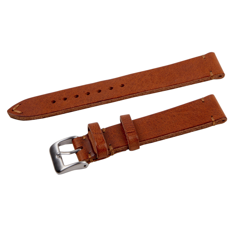 tan vintage leather strap